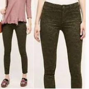 Anthro pilcro and the letterpress jacquard jeans